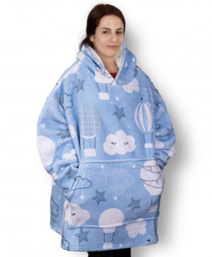 Full Colour Blanket Hoodie